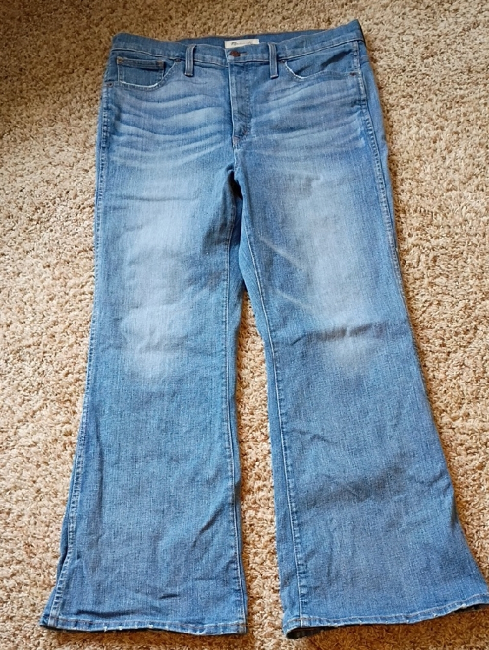 Madewell Light Blue Flare Jeans